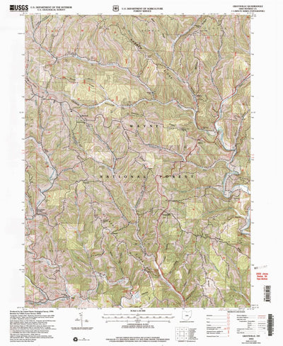 United States Geological Survey Graysville, OH (2002, 24000-Scale) digital map