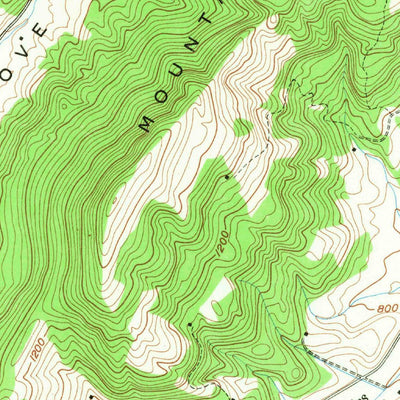 United States Geological Survey Graysville, TN (1942, 24000-Scale) digital map