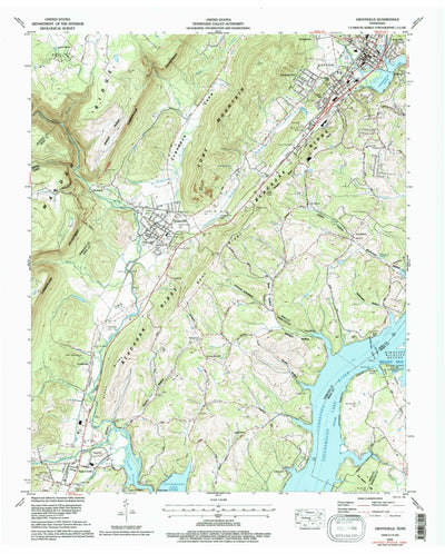 United States Geological Survey Graysville, TN (1972, 24000-Scale) digital map