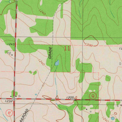 United States Geological Survey Graytown, WI (1975, 24000-Scale) digital map