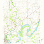 United States Geological Survey Grayville, IL-IN (1959, 24000-Scale) digital map