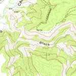 United States Geological Survey Greasewood Canyon, CO (1966, 24000-Scale) digital map