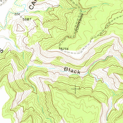 United States Geological Survey Greasewood Canyon, CO (1966, 24000-Scale) digital map