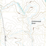 United States Geological Survey Greasewood Draw, SD (2017, 24000-Scale) digital map
