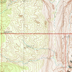 United States Geological Survey Greasewood Draw, UT (1988, 24000-Scale) digital map