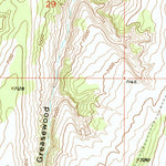 United States Geological Survey Greasewood Gulch, CO (1952, 24000-Scale) digital map