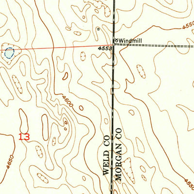 United States Geological Survey Greasewood Lake, CO (1950, 24000-Scale) digital map