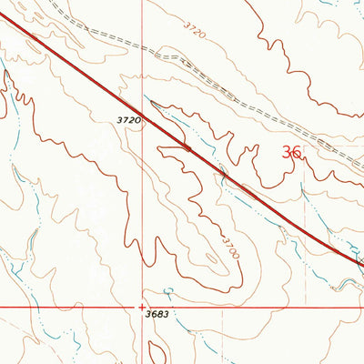 United States Geological Survey Greasy Hill, MT (1970, 24000-Scale) digital map