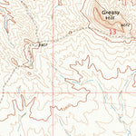 United States Geological Survey Greasy Hill, MT (1970, 24000-Scale) digital map