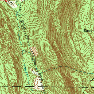 United States Geological Survey Great Barrington, MA (1958, 24000-Scale) digital map