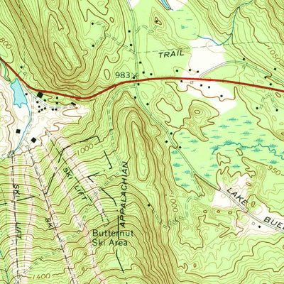 United States Geological Survey Great Barrington, MA (1973, 24000-Scale) digital map