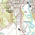 United States Geological Survey Great Barrington, MA-NY (1997, 25000-Scale) digital map