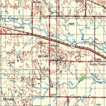 United States Geological Survey Great Bend, KS (1955, 250000-Scale) digital map