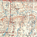 United States Geological Survey Great Bend, KS (1955, 250000-Scale) digital map