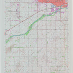 United States Geological Survey Great Bend, KS (1958, 24000-Scale) digital map