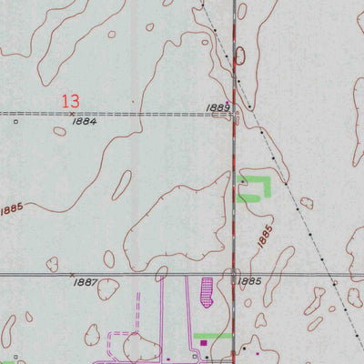 United States Geological Survey Great Bend, KS (1958, 24000-Scale) digital map
