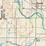 United States Geological Survey Great Bend, KS (1985, 100000-Scale) digital map