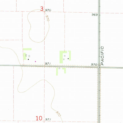United States Geological Survey Great Bend, ND (1964, 24000-Scale) digital map