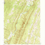 United States Geological Survey Great Cacapon, WV-MD (1958, 24000-Scale) digital map