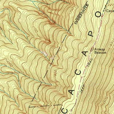 United States Geological Survey Great Cacapon, WV-MD (1958, 24000-Scale) digital map