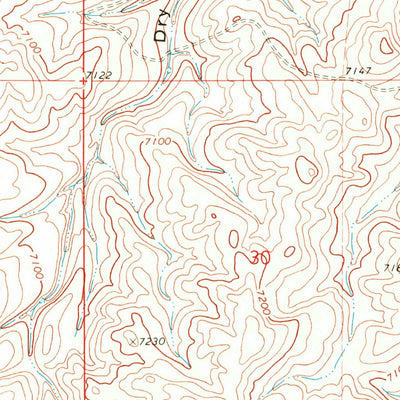 United States Geological Survey Great Divide, CO (1969, 24000-Scale) digital map