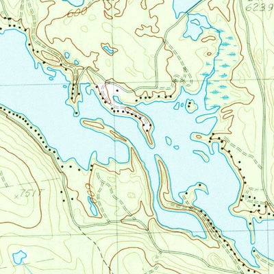 United States Geological Survey Great East Lake, ME-NH (1983, 24000-Scale) digital map