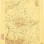 United States Geological Survey Great Falls E, MT (1897, 250000-Scale) digital map