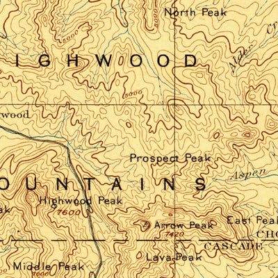 United States Geological Survey Great Falls E, MT (1897, 250000-Scale) digital map