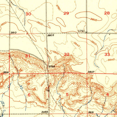 United States Geological Survey Great Falls, MT (1951, 62500-Scale) digital map