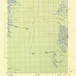 United States Geological Survey Great Fox Island, VA-MD (1943, 31680-Scale) digital map
