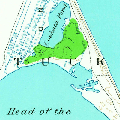 United States Geological Survey Great Point, MA (1951, 24000-Scale) digital map