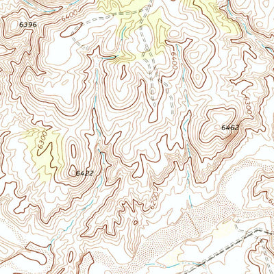 United States Geological Survey Great Spring, AZ (1971, 24000-Scale) digital map