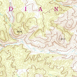 United States Geological Survey Great Spring, AZ (1971, 24000-Scale) digital map