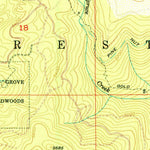 United States Geological Survey Greek Store, CA (1952, 24000-Scale) digital map