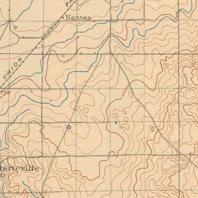 United States Geological Survey Greeley, CO (1902, 125000-Scale) digital map