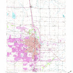 United States Geological Survey Greeley, CO (1950, 24000-Scale) digital map