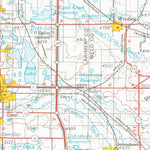 United States Geological Survey Greeley, CO-WY (1954, 250000-Scale) digital map