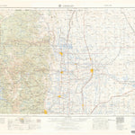 United States Geological Survey Greeley, CO-WY (1965, 250000-Scale) digital map