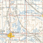 United States Geological Survey Greeley, CO-WY (1965, 250000-Scale) digital map