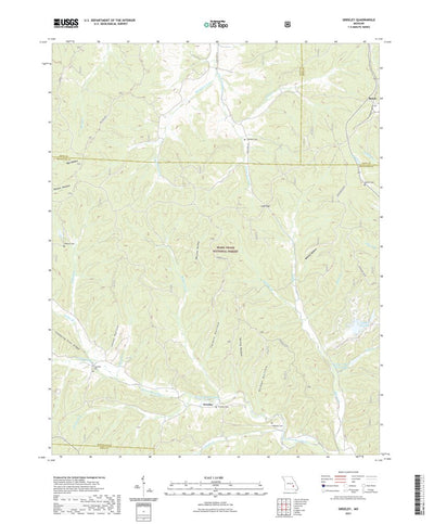 United States Geological Survey Greeley, MO (2021, 24000-Scale) digital map