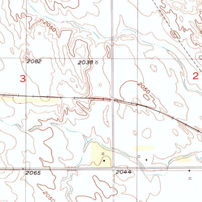 United States Geological Survey Greeley, NE (1954, 24000-Scale) digital map
