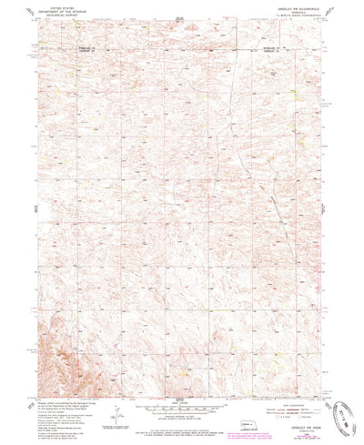 United States Geological Survey Greeley NW, NE (1954, 24000-Scale) digital map