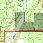 United States Geological Survey Green Ashly Gulch, MT (1995, 24000-Scale) digital map
