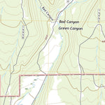 United States Geological Survey Green Ashly Gulch, MT (2020, 24000-Scale) digital map