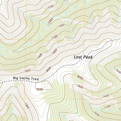 United States Geological Survey Green Ashly Gulch, MT (2020, 24000-Scale) digital map