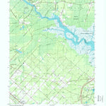 United States Geological Survey Green Bank, NJ (1997, 24000-Scale) digital map