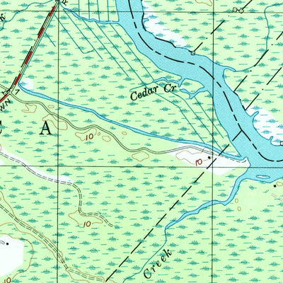 United States Geological Survey Green Bank, NJ (1997, 24000-Scale) digital map