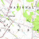 United States Geological Survey Green Bank, WV (1960, 24000-Scale) digital map