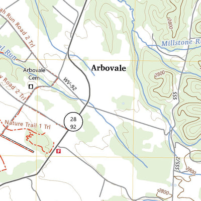 United States Geological Survey Green Bank, WV (2023, 24000-Scale) digital map