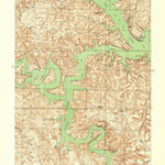 United States Geological Survey Green Bay Terrace, MO (1934, 24000-Scale) digital map